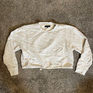 Cropped sweatshirt